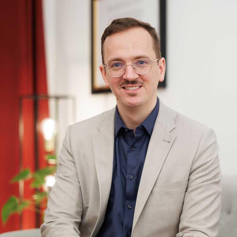 Porträt von Florian Schmidsberger, Psychotherapeut in 1080 Wien