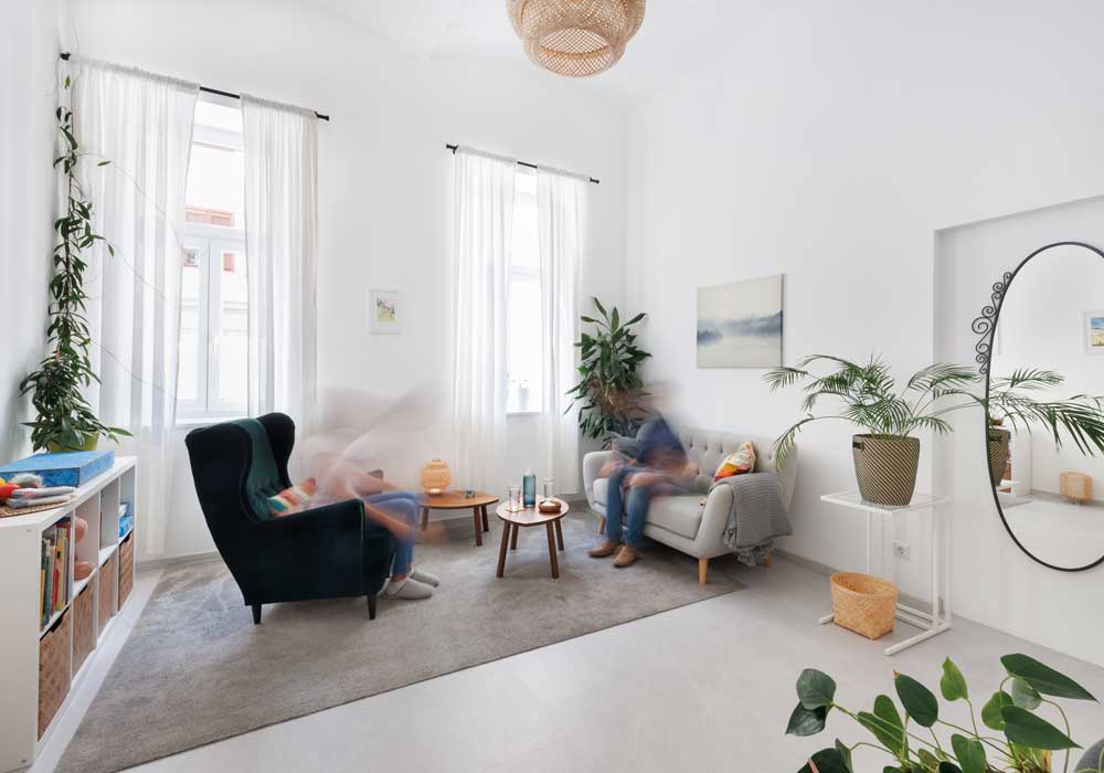 Psychotherapie Gespräch bei Depression in Wien 1080