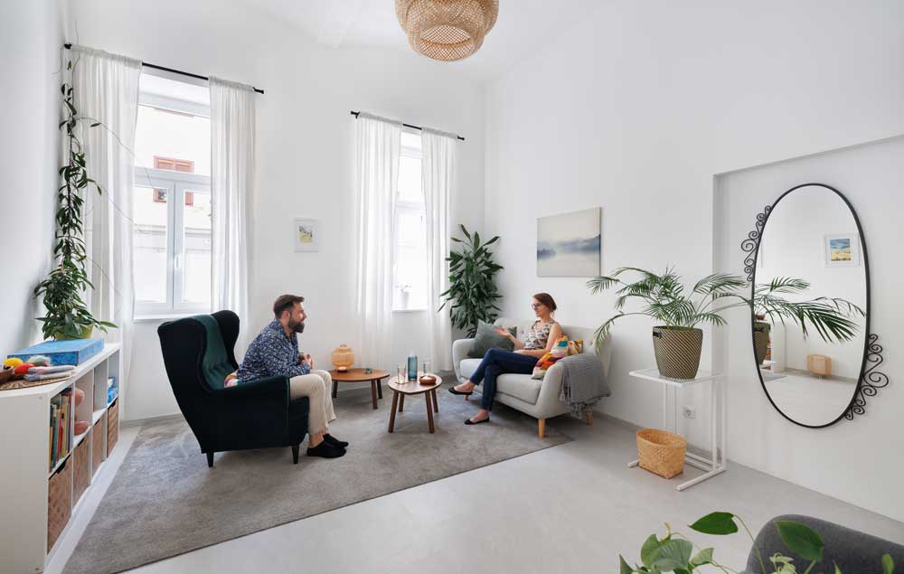 Angenehme Therapieräume in der Schmerztherapie 1080 Wien